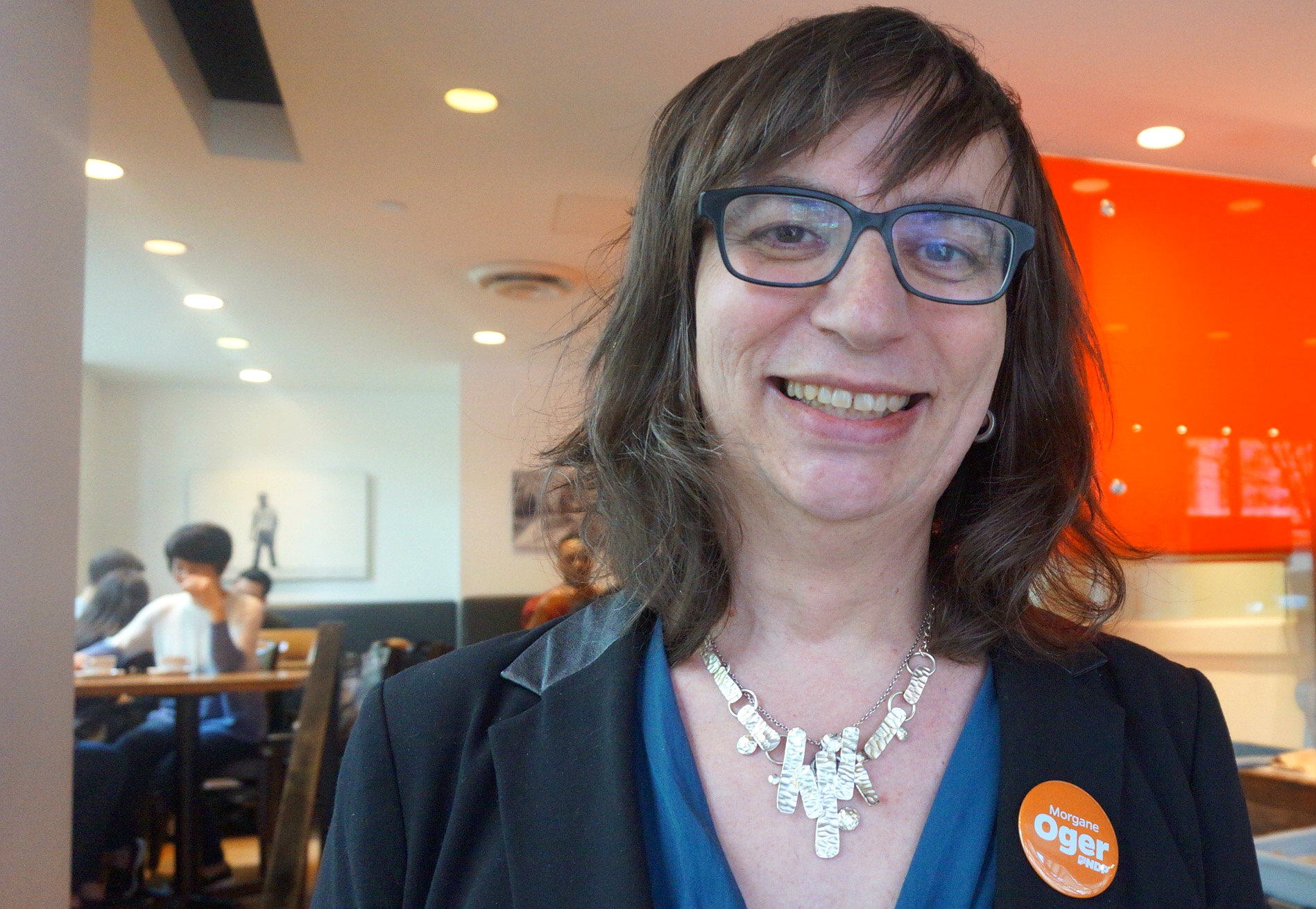 BC NDP's Oger on public education, and why she traded male