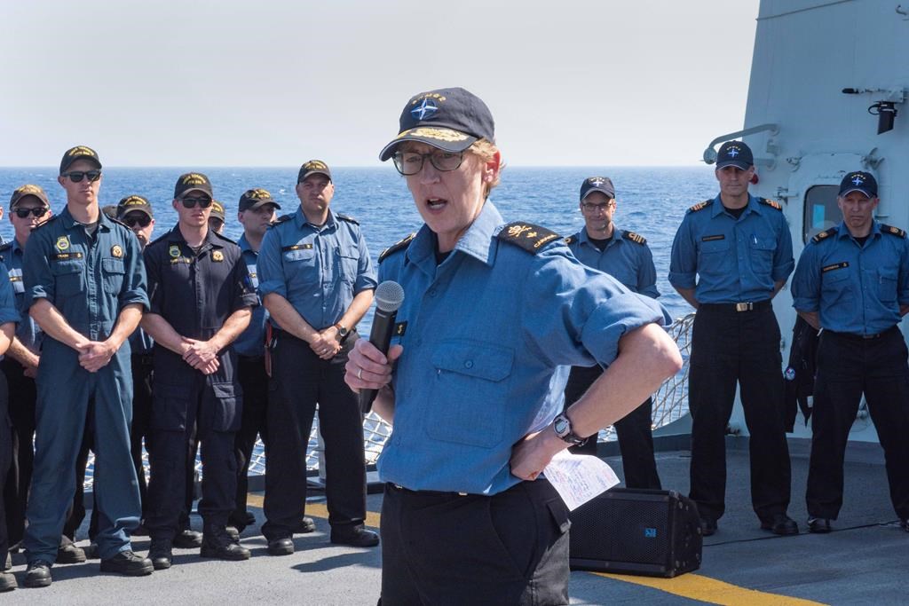 Canadian Officer First Woman To Command Standing NATO Naval Group   Cpt12411213 