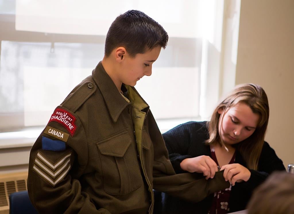 Schools can borrow Second World War artifacts through