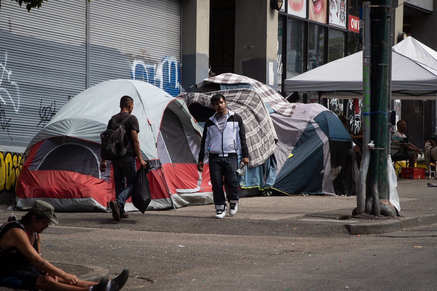 As Vancouver Dismantles Downtown Tent City, Residents Say They Have ...