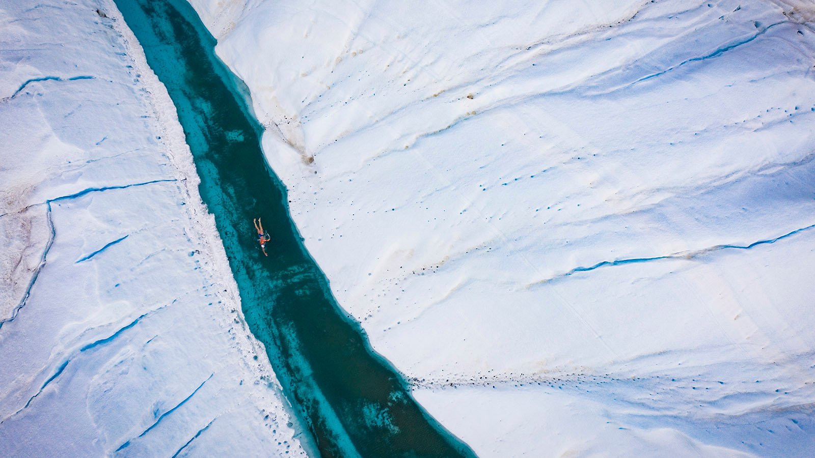 Antarctica's glaciers are melting so fast, you can swim in them 