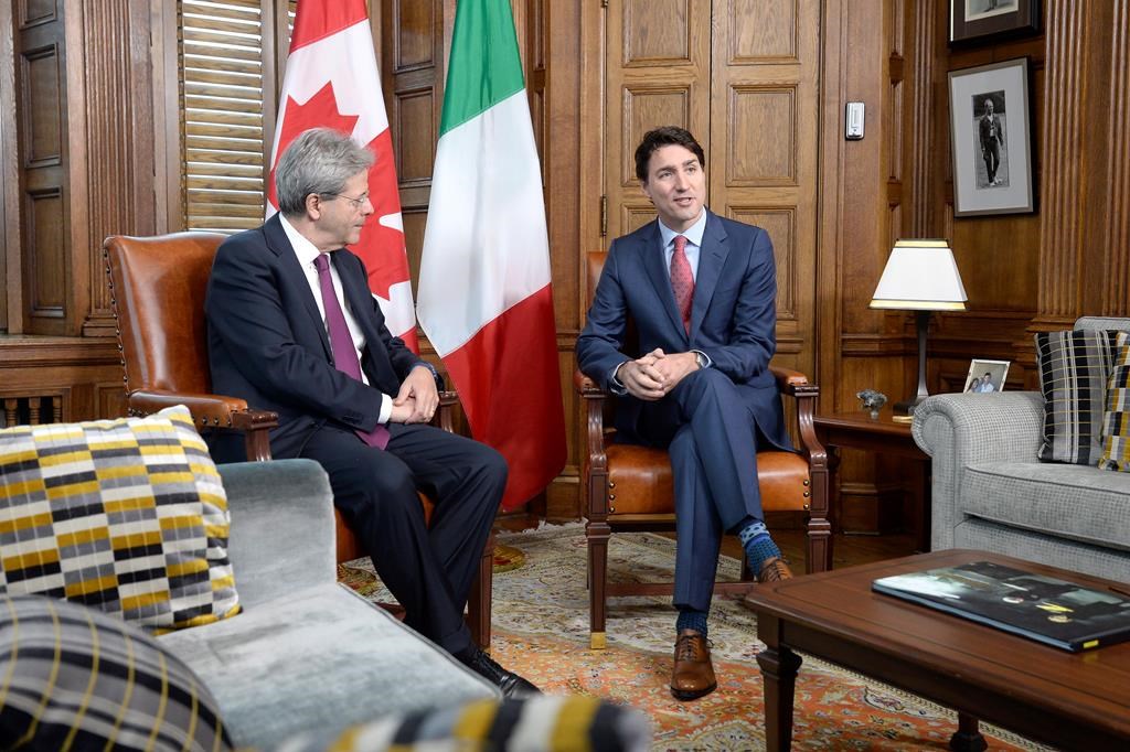 Trudeau-Italian PM show bond in wake of Trump protectionism, closed borders  | Canada's National Observer: News & Analysis