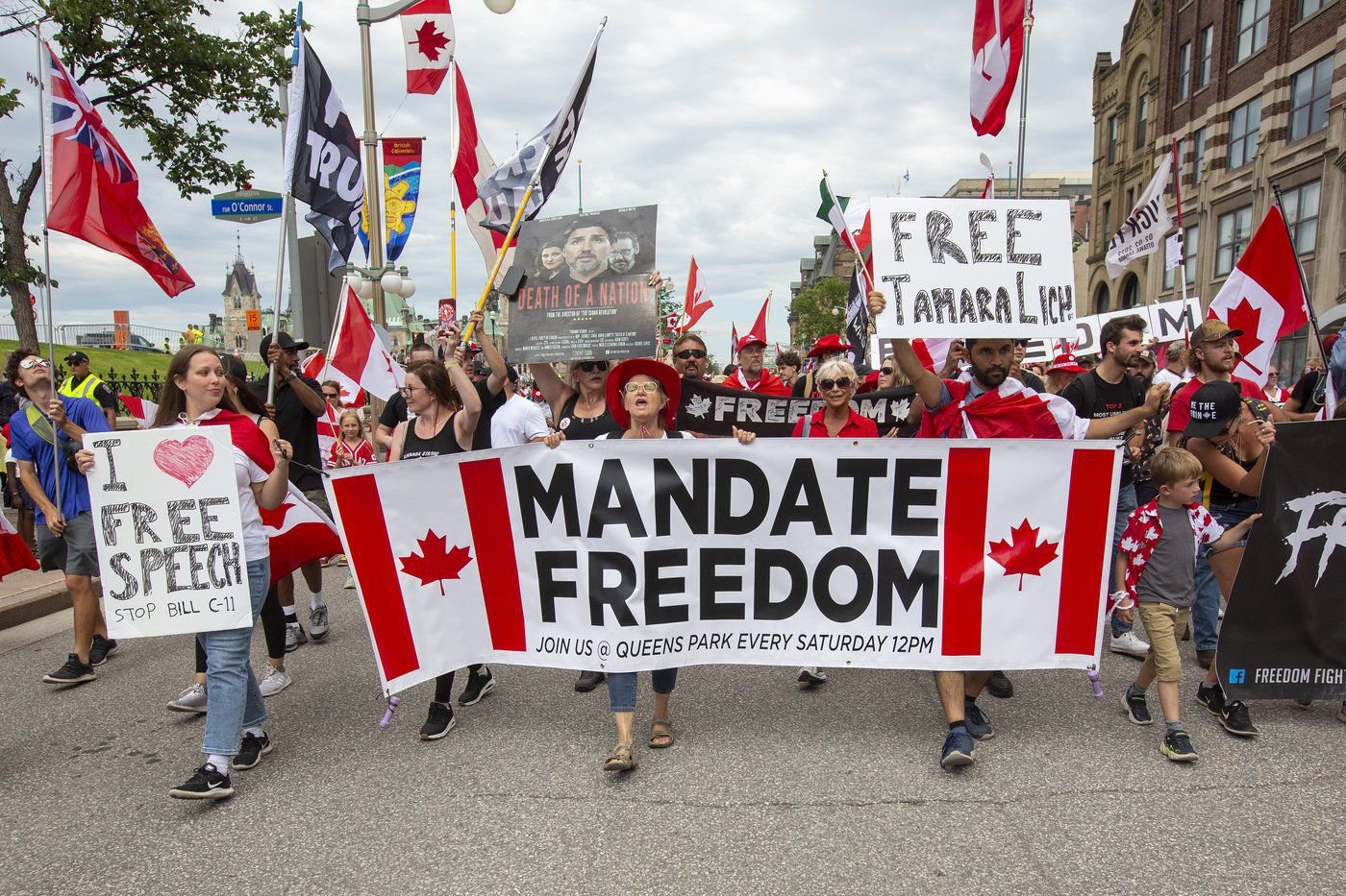 Canada Day protests lacked the convoy's 'perfect storm of amplification ...