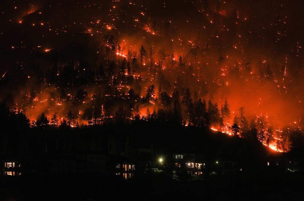 Homes Continue To Burn In West Kelowna B C After Devastating   Kelowns 