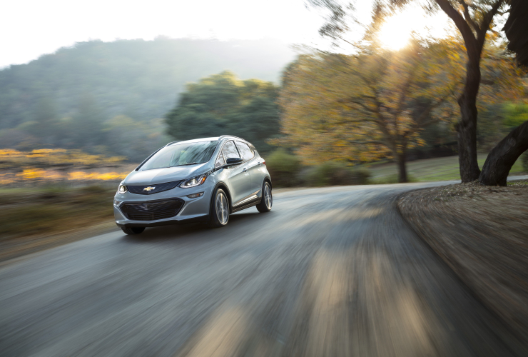 The 2017 electric Chevy Volt. Photo from General Motors