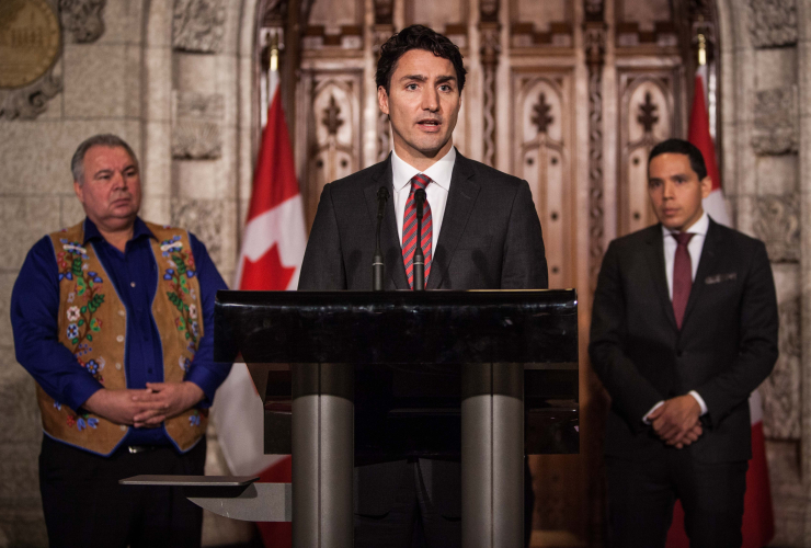 Justin Trudeau, Natan Obed, reconciliation, Ottawa, Parliament Hill