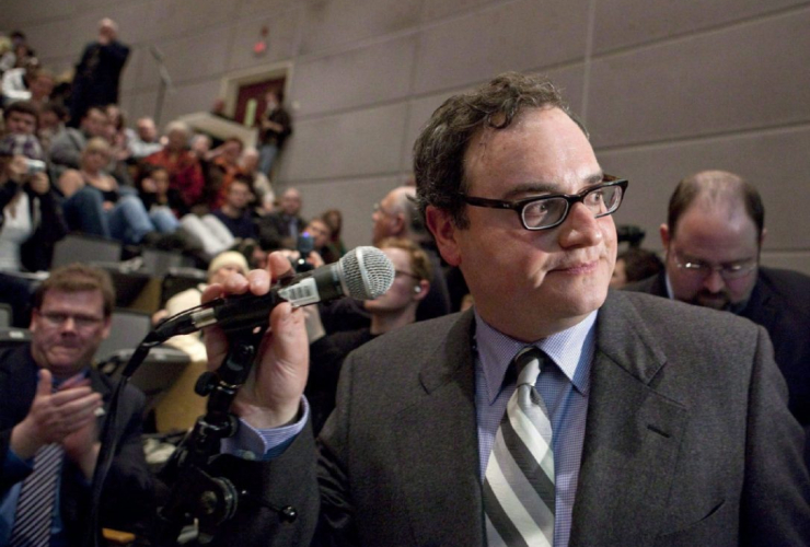 The Rebel founder Ezra Levant, shown here in this 2010 file photo, is standing by a contributor behind a video entitled "10 Things I Hate About Jews." Photo by the Canadian Press.
