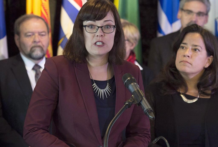 Alberta Justice Minister Kathleen Ganley. Photo by The Canadian Press