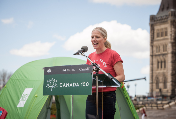 Catherine McKenna, Parks Canada, Parliament Hill, Ottawa