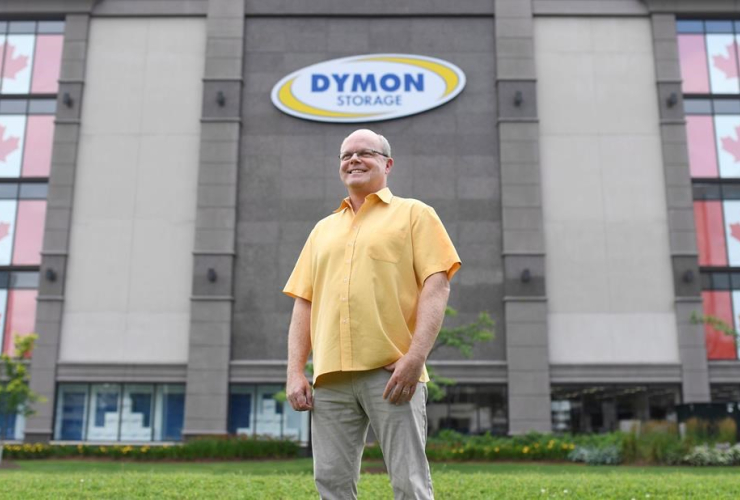 Stephen Creighton, Senior Vice President, Dymon Group of Companies, Carling Avenue, self storage facility, 