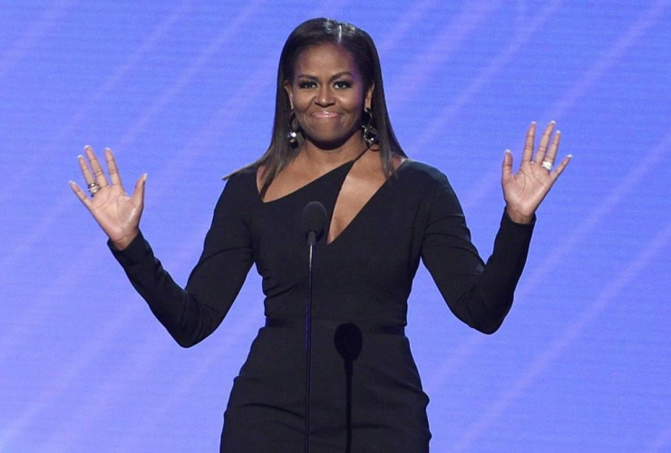 Former first lady Michelle Obama, Arthur Ashe Courage Award, ESPYS, Microsoft Theater, Los Angeles,