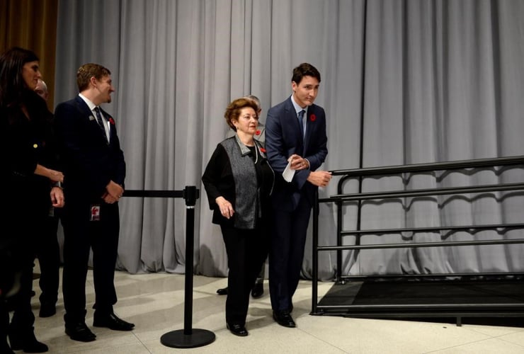 Prime Minister Justin Trudeau, Ana Maria Gordon, 