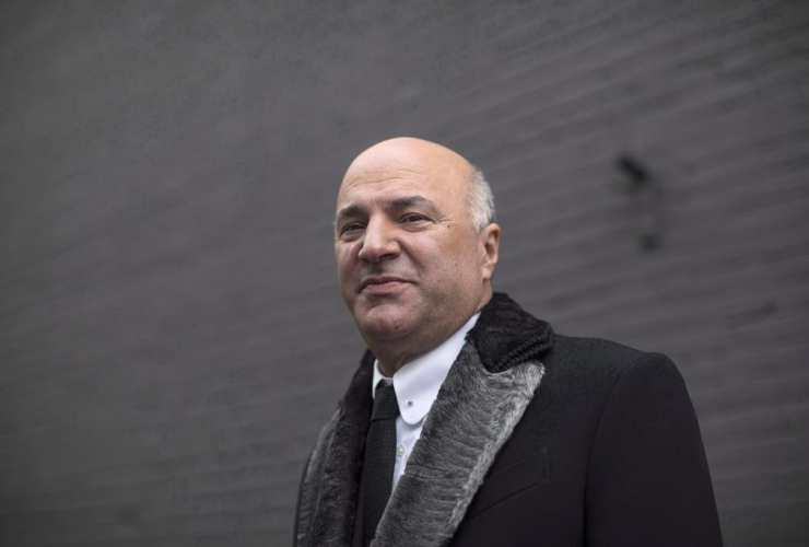 Federal Conservative leadership candidate, Kevin O'Leary,