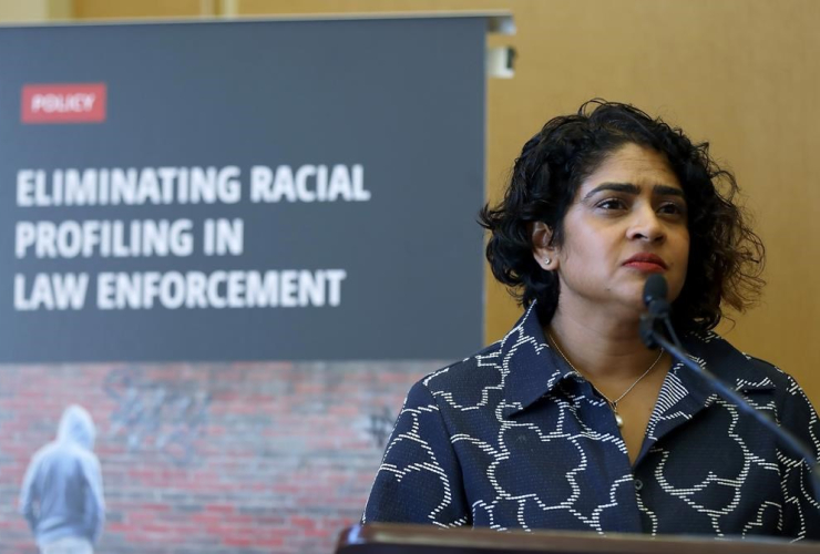 chief commissioner of the Ontario Human Rights Commission, Renu Mandhane, 