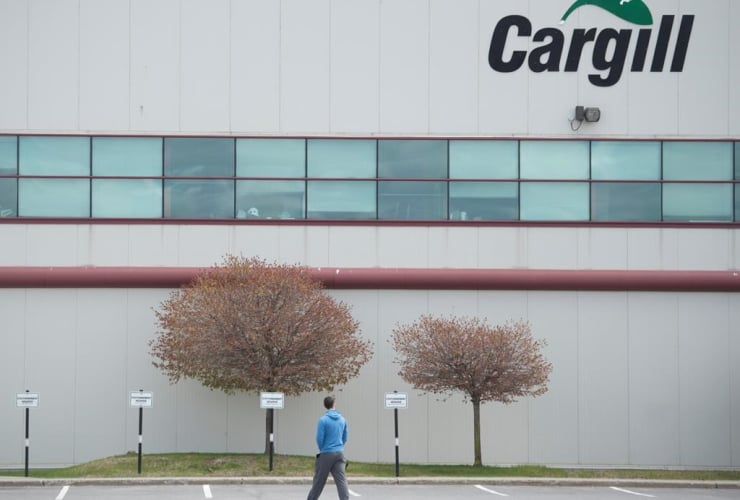 Cargill meat processing factory, Chambly, 