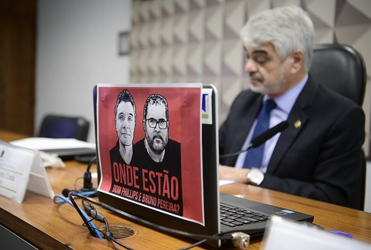 Journalists Dom Phillips and Bruno Perreira were murdered in Brazil in 2022