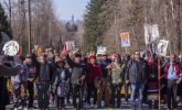 Kinder Morgan Canada, pipeline, Trans Mountain expansion, protest, Burnaby