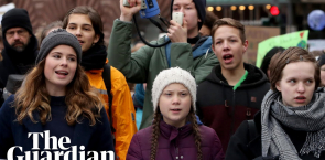 Teen climate activist Greta Thunberg speaks at four school strikes in a week